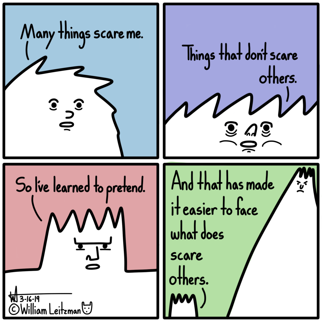 many things scare me William Leitzman
