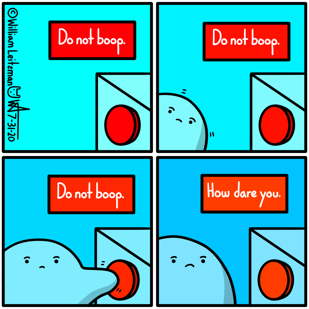 do not boop - William Leitzman